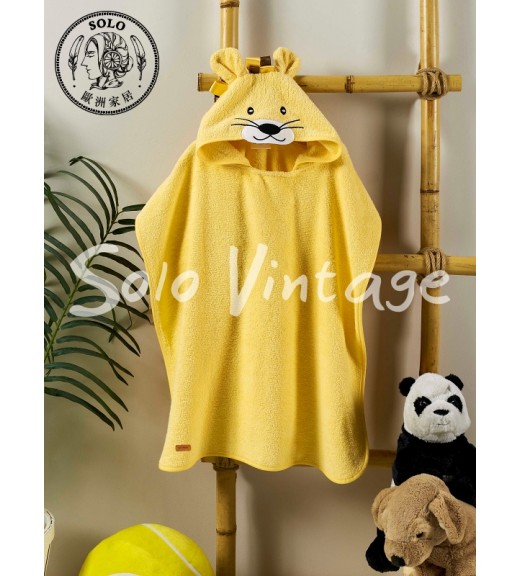 獅王造型斗篷(黃色) 2-8歲