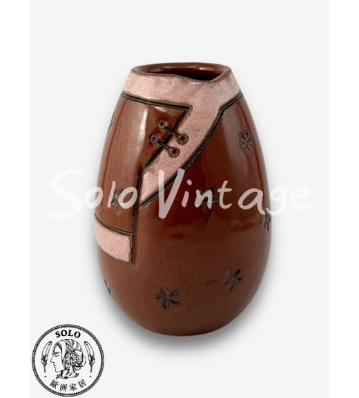 古樸典雅小花器 13CM