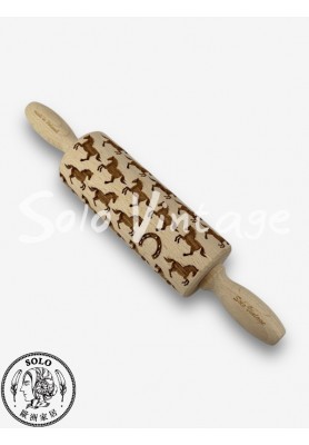 桿麵棍（小）：奔馬 23CM