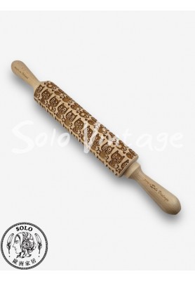桿麵棍（中）：貓咪 38CM