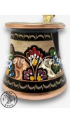 銅雕釉彩咖啡壺 260ml
