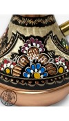 銅雕釉彩咖啡壺（俄羅斯形狀）520ml
