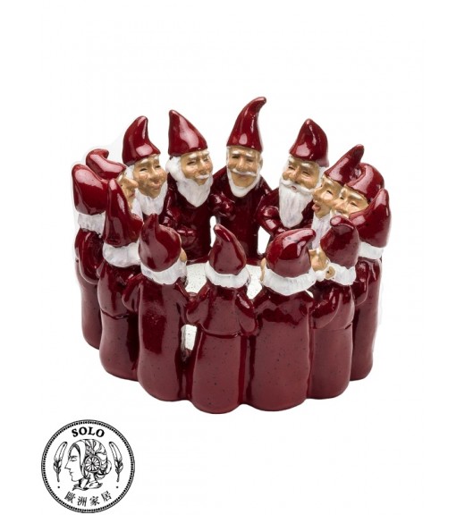 Santaring bowl 7406, RED, 16x16x10.5CM