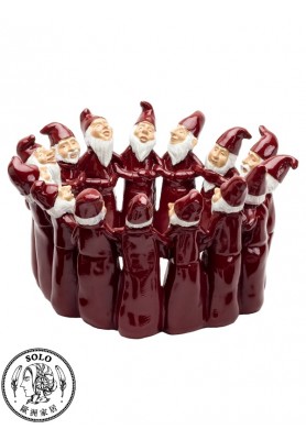 Santaring bowl 7407, RED, 32x32x18.5CM