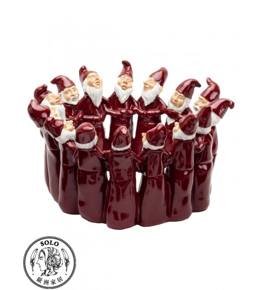 Santaring bowl 7407, RED, 32x32x18.5CM