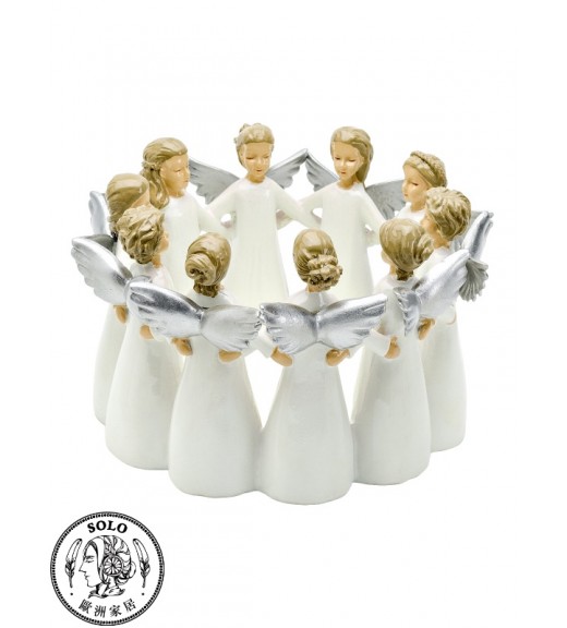 Angelring f. large tealight 1222, 18x18x11CM