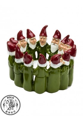 Santaring bowl 7414, GREEN, 16x16x10.5CM