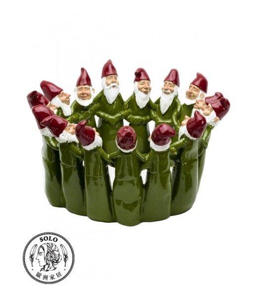 Santaring large bowl 7415, GREEN, 32x32x18.5CM
