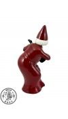Rocking Santas 7176, RED, H. approx. 23CM