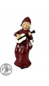 Rocking Santas 7176, RED, H. approx. 23CM