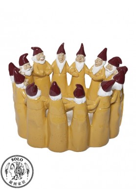 Santaring bowl 7444 SAFFRON, 22x22x13.5CM