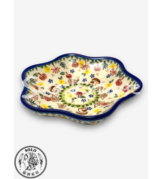 花型深盤 17x16cm