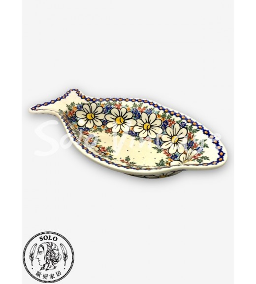魚型深盤 35x20cm