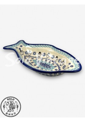 魚型深盤 35x20cm