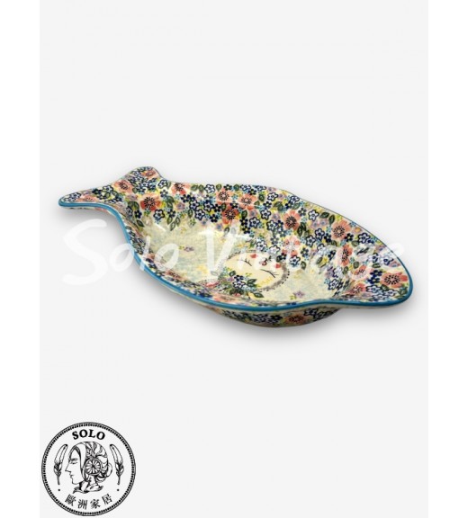 魚型深盤 35x20cm