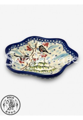 花型深盤 17x16cm