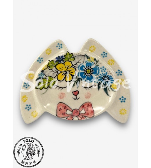 兔子造型盤 13x9.5cm