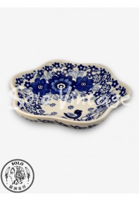 花型深盤 17x16cm