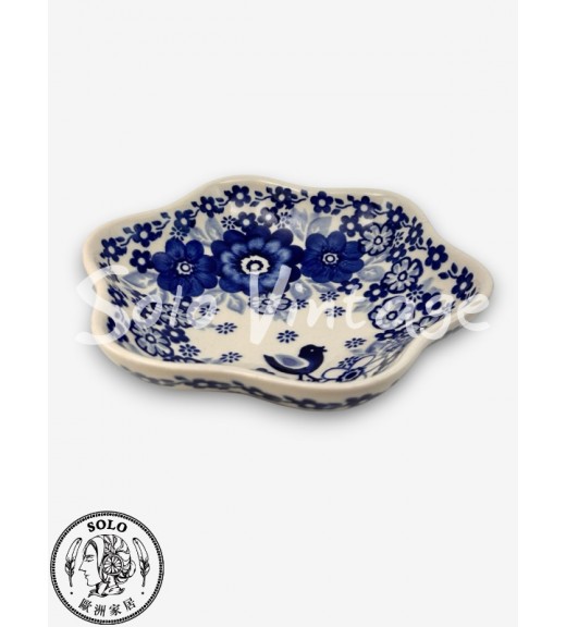 花型深盤 17x16cm