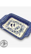 雙耳方烤盤 23x15.5cm