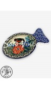 魚型造型碟 13x7.5cm