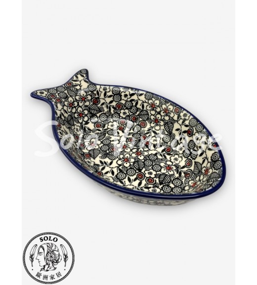 魚型碗 19.5x12cm
