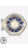 魚型盤 24.5x21cm