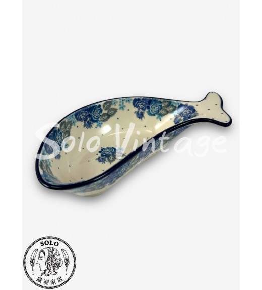 魚型碗 21x10cm