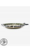 魚型盤 24.5x21cm