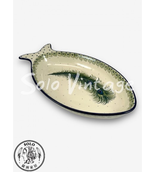魚型盤 34x19.5cm
