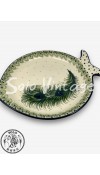 魚型盤 24.5x21cm