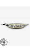 魚型盤 24.5x21cm
