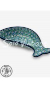 魚型碗 21x10cm