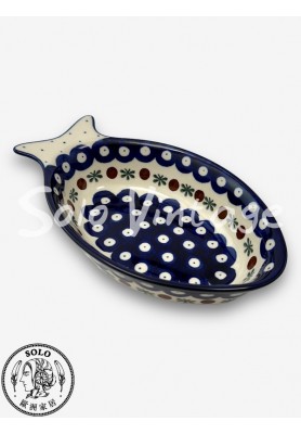魚型碗 19.5x12cm