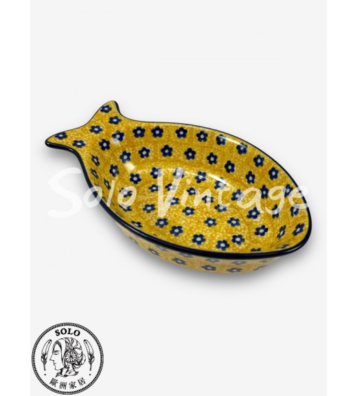 魚型碗 16x10cm