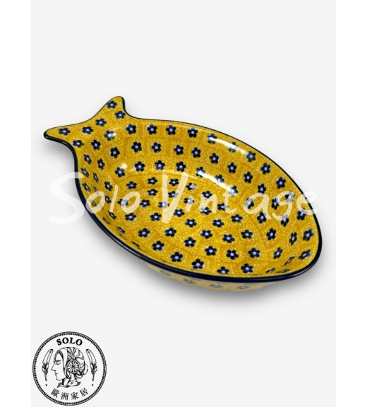 魚型碗 19.5x12cm