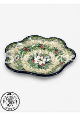 花型深盤 20x19cm