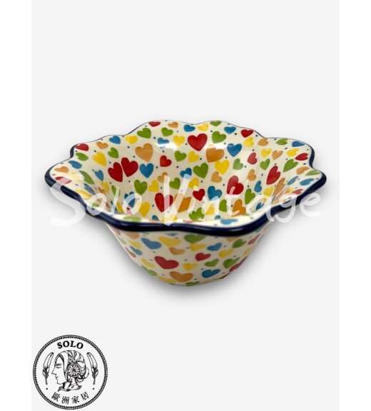 沙拉碗/花邊碗 16cm