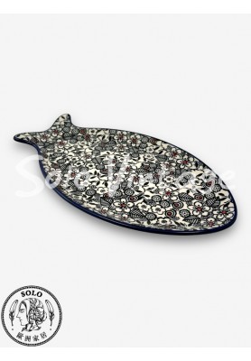 魚型碟 24x14cm