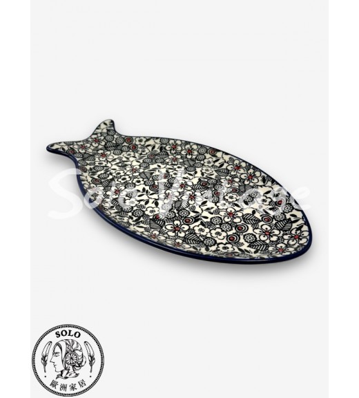 魚型碟 24x14cm