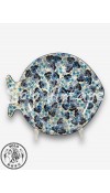 魚型盤 23x19cm