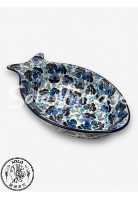 魚型碗 19.5x12cm