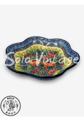 花型深盤 20x19cm