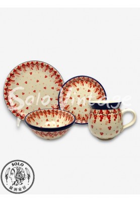 居家四件組 21+16+14cm 350ml