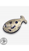 魚型盤 12x7cm