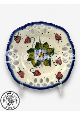 簍空盤 18cm