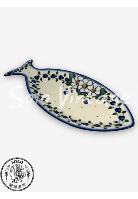 魚型盤 37x17cm