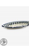 魚型盤 37x17cm