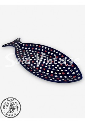 魚型盤 37x17cm