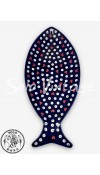 魚型盤 37x17cm